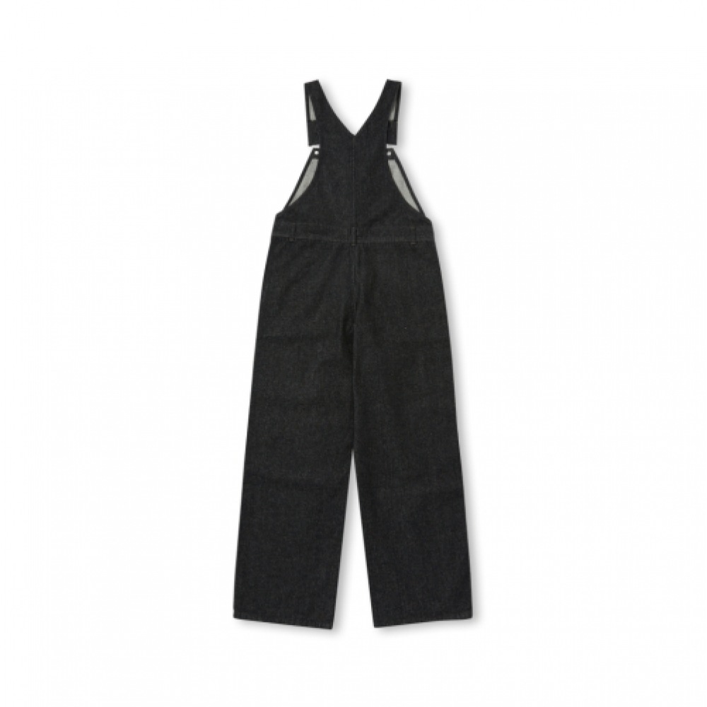 NERDY ユニニューヨークデニムオーバーオールブラック NERDY ユニニューヨークデニムオーバーオールブラック