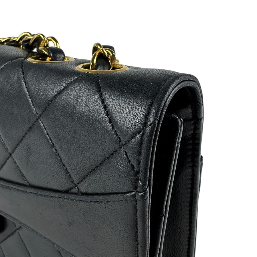 シャネル CHANEL ショルダーバッグ ラムスキン ブラック レディース z6511 シャネル CHANEL ショルダーバッグ ラムスキン ブラック レディース z6511