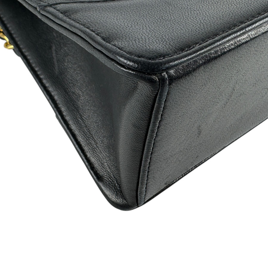 シャネル CHANEL ショルダーバッグ ラムスキン ブラック レディース z6511 シャネル CHANEL ショルダーバッグ ラムスキン ブラック レディース z6511