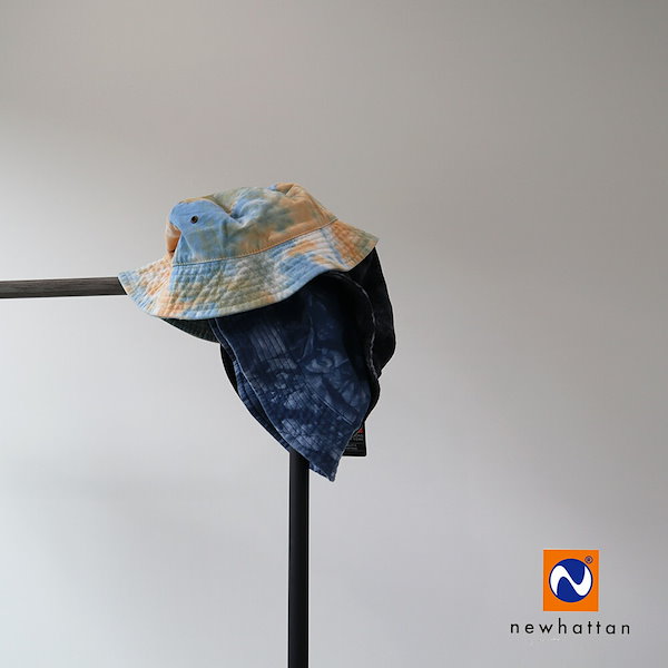 Qoo10] ニューハッタン タイダイ柄 バケットハット BUCKET