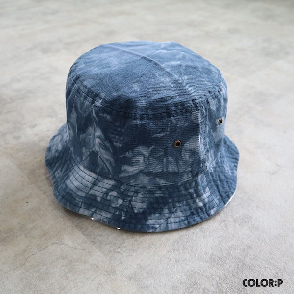 Qoo10] ニューハッタン タイダイ柄 バケットハット BUCKET