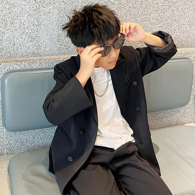 キッズ 子供 スーツ 男の子 ジュニア フォーマルスーツ ゆったり カジュアル 小学生 高校生 入学式 卒業式 結婚式 婚葬祭 七五三 お試験 ピアノ発表会 こども スーツジャケット ズボン ボトムス