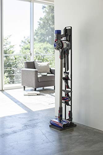 山崎実業(Yamazaki)コードレスクリーナースタンド ブラック 約