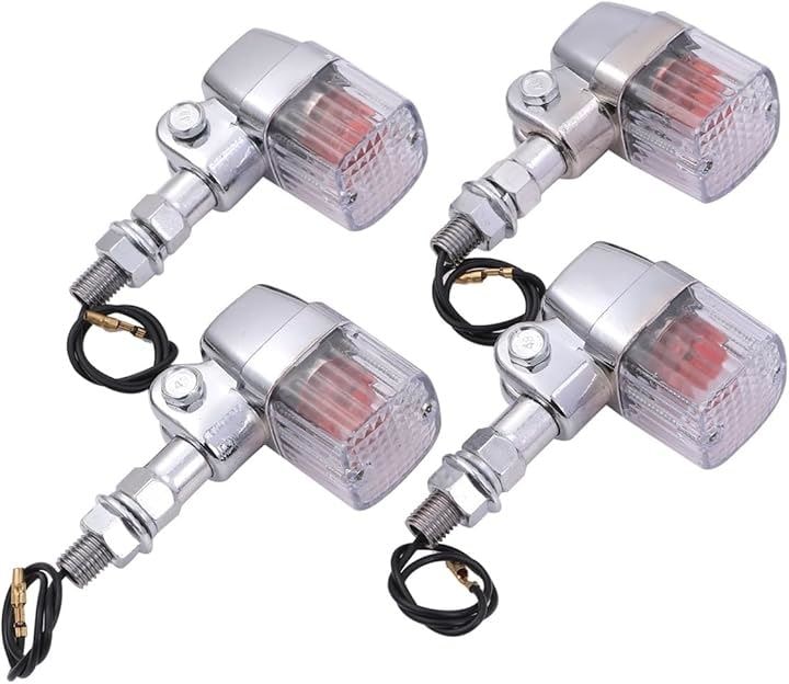 角型 ヨーロピアン メッキ ウインカー ステー 付 クリアー スモーク オレンジ レンズ 各種 ゼファー400 ZRX400 Z400FX GPZ400F 等 汎用(クリアー4個セット) 角型 ヨーロピアン メッキ ウインカー ステー 付 クリアー スモーク オレンジ レンズ 各種 ゼファー400 ZRX400 Z400FX GPZ400F 等 汎用(クリアー4個セット)