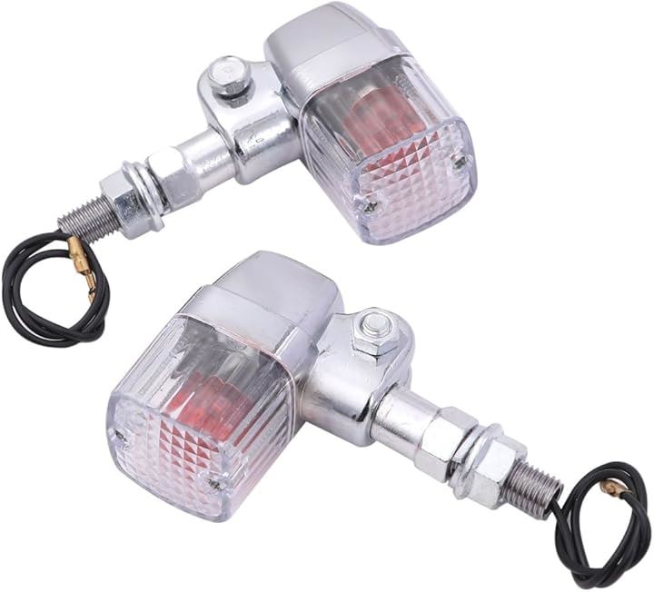 角型 ヨーロピアン メッキ ウインカー ステー 付 クリアー スモーク オレンジ レンズ 各種 ゼファー400 ZRX400 Z400FX GPZ400F 等 汎用(クリアー4個セット) 角型 ヨーロピアン メッキ ウインカー ステー 付 クリアー スモーク オレンジ レンズ 各種 ゼファー400 ZRX400 Z400FX GPZ400F 等 汎用(クリアー4個セット)