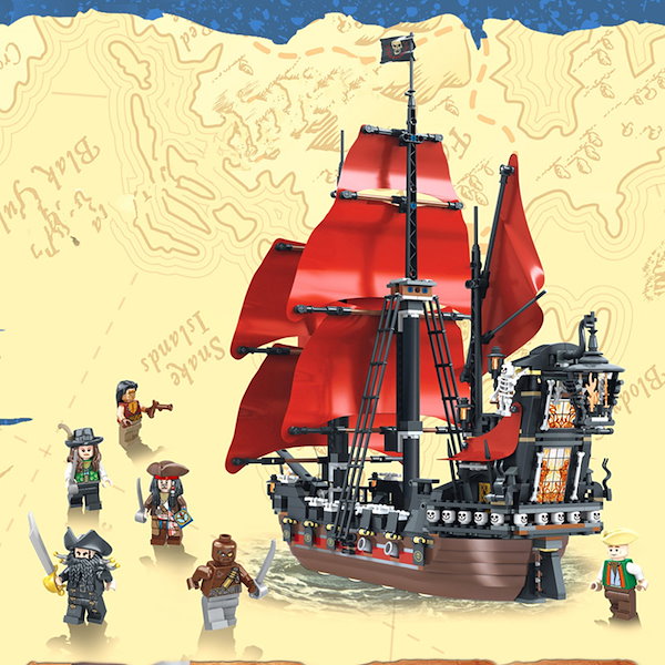 Qoo10] 海賊船 アン女王の復讐号 ビルディング