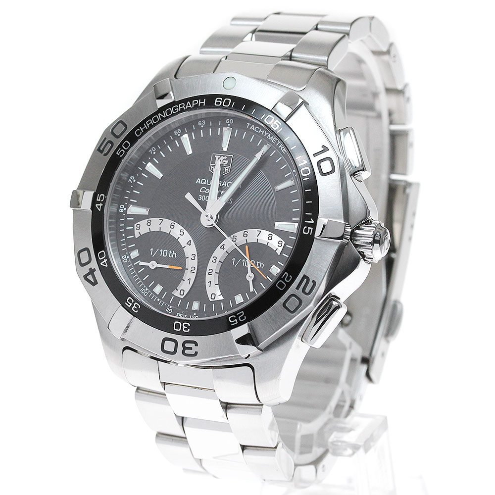 タグホイヤー TAG HEUER CAF7010 アクアレーサー キャリバーS クロノグラフ クォーツ メンズ 良品 _830109【中古】