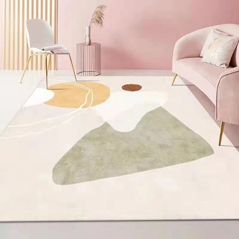 風 ファッション 厚手 カシミヤ製 カーペット シンプル リビング ローテーブル 絨毯 風 ファッション 厚手 カシミヤ製 カーペット シンプル リビング ローテーブル 絨毯