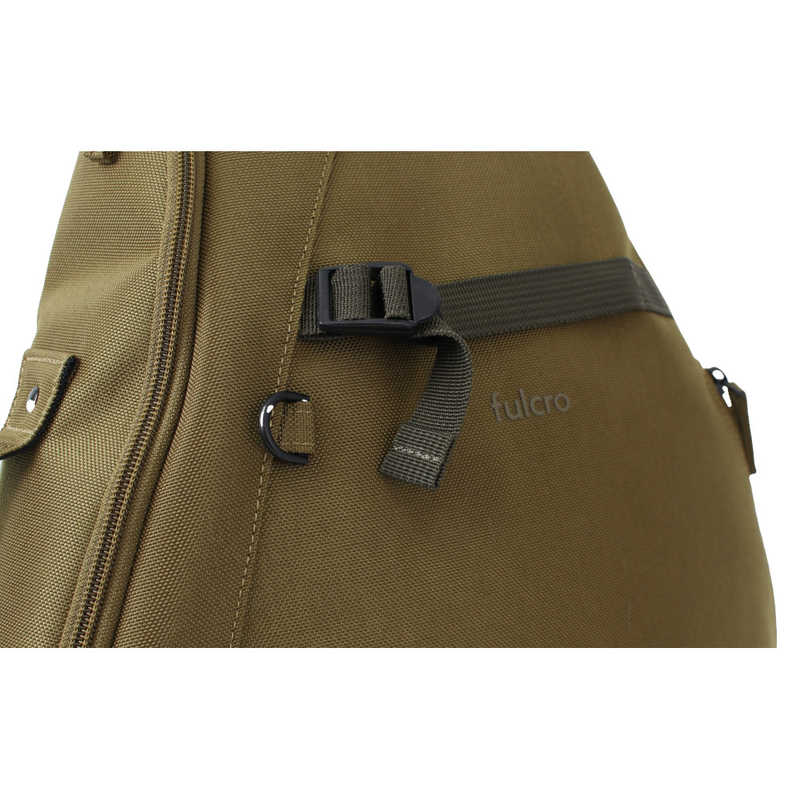 FULCRO ボディバッグ A4書類収納 撥水 アイボリー fma-0022-IV FULCRO ボディバッグ A4書類収納 撥水 アイボリー fma-0022-IV