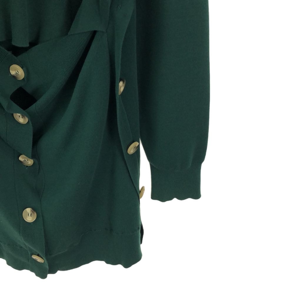 エンフォルド 長袖 4wayハイゲージコットン ニット 38 グリーン ENFOLD セーター レディース エンフォルド 長袖 4wayハイゲージコットン ニット 38 グリーン ENFOLD セーター レディース