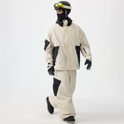 スノボ　ウェアー Qoo10] スノボウェア 2025 2026 上下セ : アウトドア