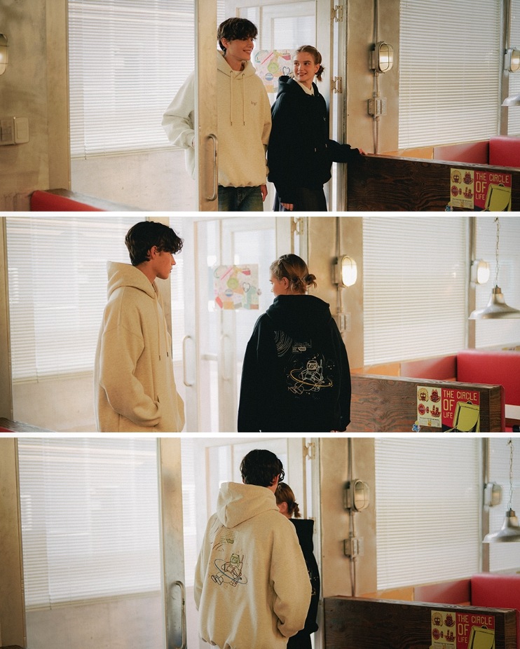 【WV PROJECT】23FW★ Wonder Universe Hoodie WV PROJECT] Wonder Universe Hoodie パーカー