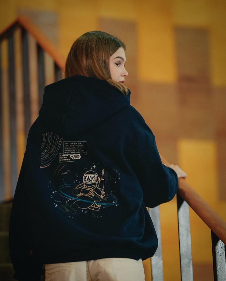 【WV PROJECT】23FW★ Wonder Universe Hoodie WV PROJECT] Wonder Universe Hoodie