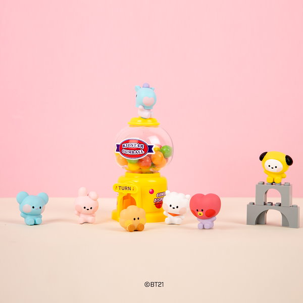 Qoo10] BT21 公式minini モニターフィギュア 2