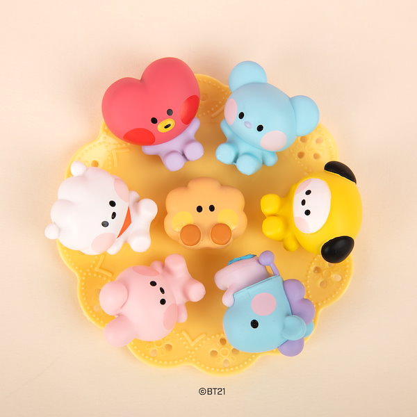 最安値 Bt21 minini  モニターフィギュア コンプリート 7点セット 防弾少年団(BTS) - 最安値 Bt21 minini モニターフィギュア