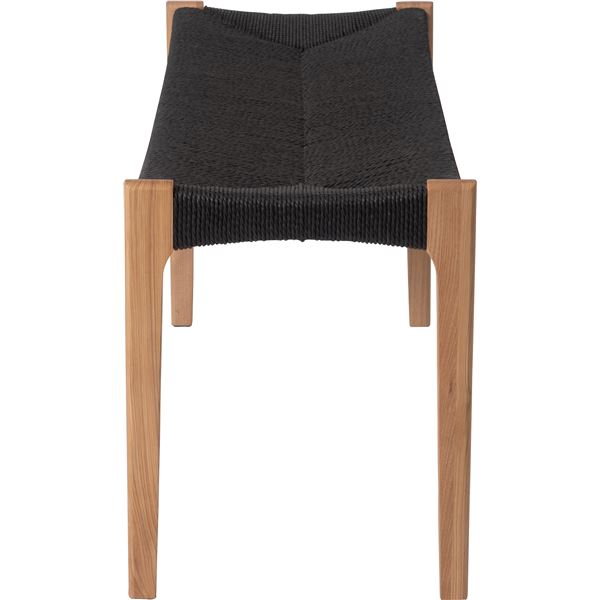 ペーパーコードベンチ 約幅105cm ナチュラル 完成品