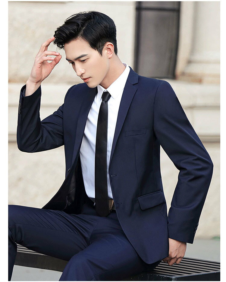 メンズスーツ二つボタンつボタン春秋結婚式入学式オールシーズン通lナチュラルストレッチスリムハンドウォッシャブル防しわオシャレ就職フレッシャーズいセットアップ四点セットオシャレスーツ