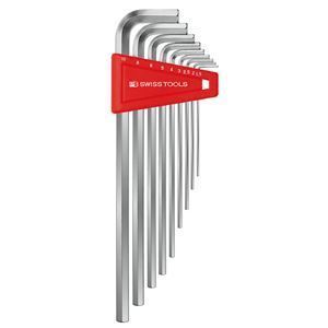 PB SWISS TOOLS 211H-10 ホルダー付六角棒レンチセットロング（パックナシ）