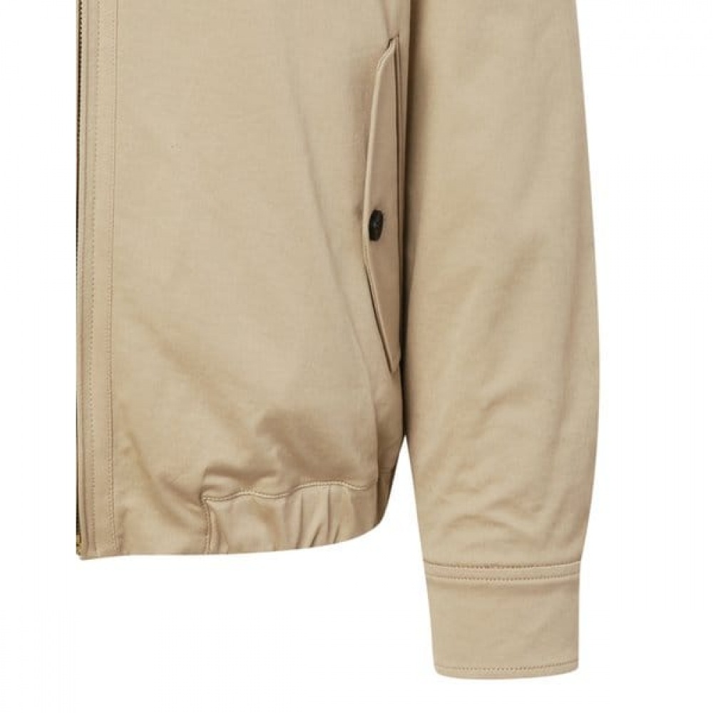 [25SS] リバーシブルコットンヘリントンジャンパーベージュHSJU5B202I2