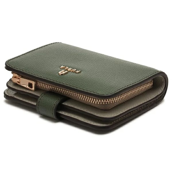 二つ折り財布 カメリア カーキグリーン レディース WP00315 ARE000 4059S 二つ折り財布 カメリア カーキグリーン レディース WP00315 ARE000 4059S
