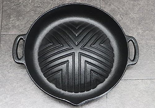 アサヒ 鋳鉄製 深型 ジンギスカン 業務用使用品 アサヒ 鋳鉄製 深型 ジンギスカン 業務用使用品