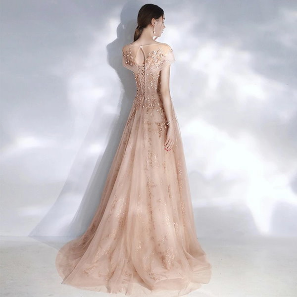 グリッター付きロングイブニングドレス 再入荷!グリッターラメキャミロングドレス/キャミ/チェーン