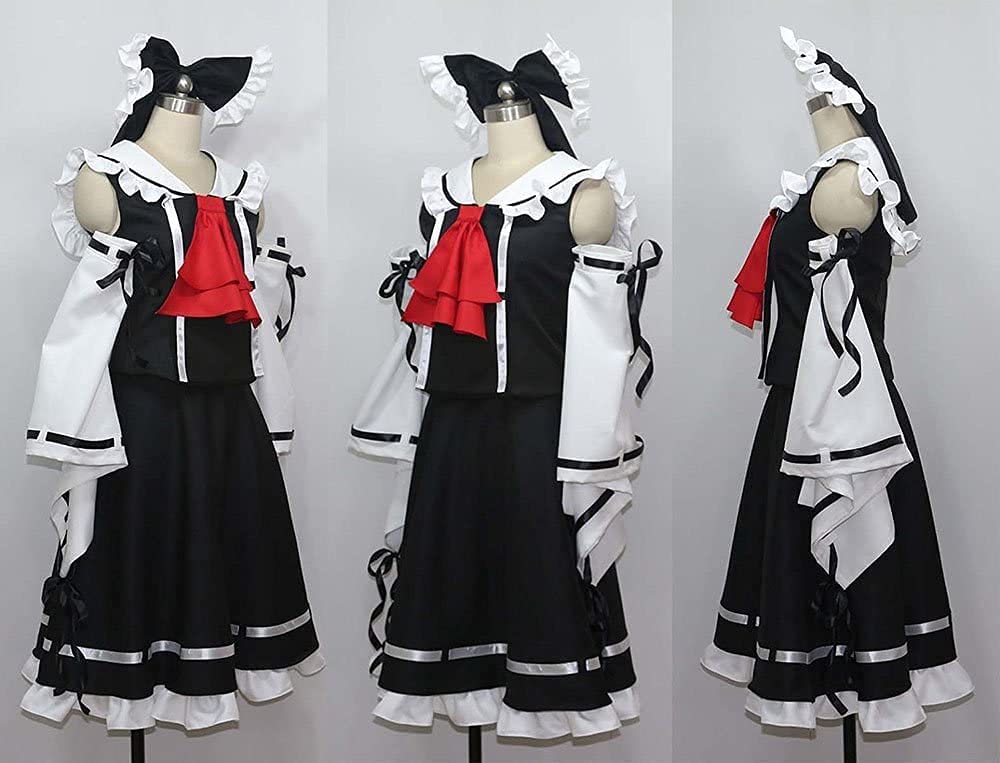 博麗霊夢 黒巫女服コスプレ衣装