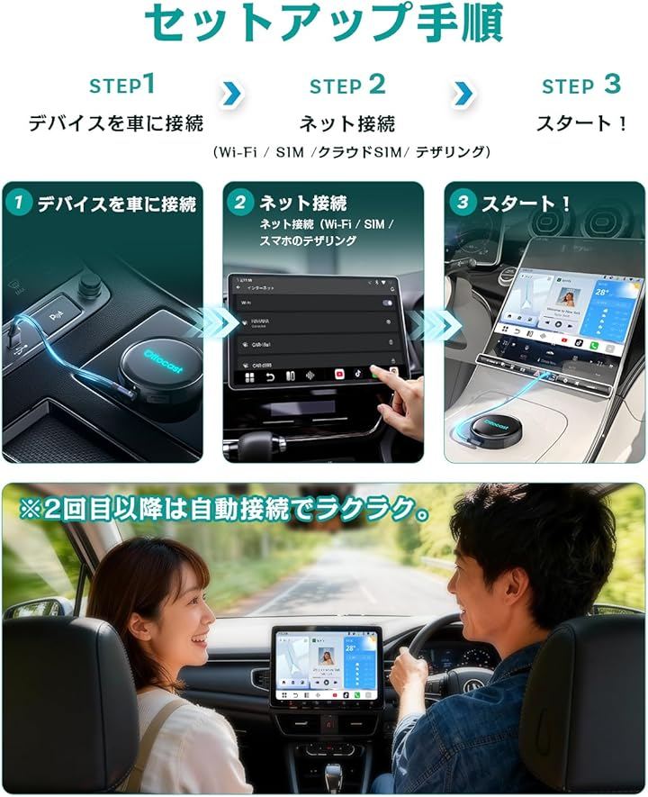 Qoo10] Ottocast P3 Pro オットキャスト OttoA