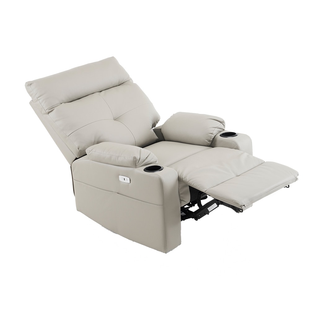 【国内即発送】リクライニングソファー 電動 リクライニングソファ 振動機能付き オットマン一体型 1人掛け USBポート付き 電動ソファ モーションソファー 耐圧分散 電動ソファー スマホ充電可 リク