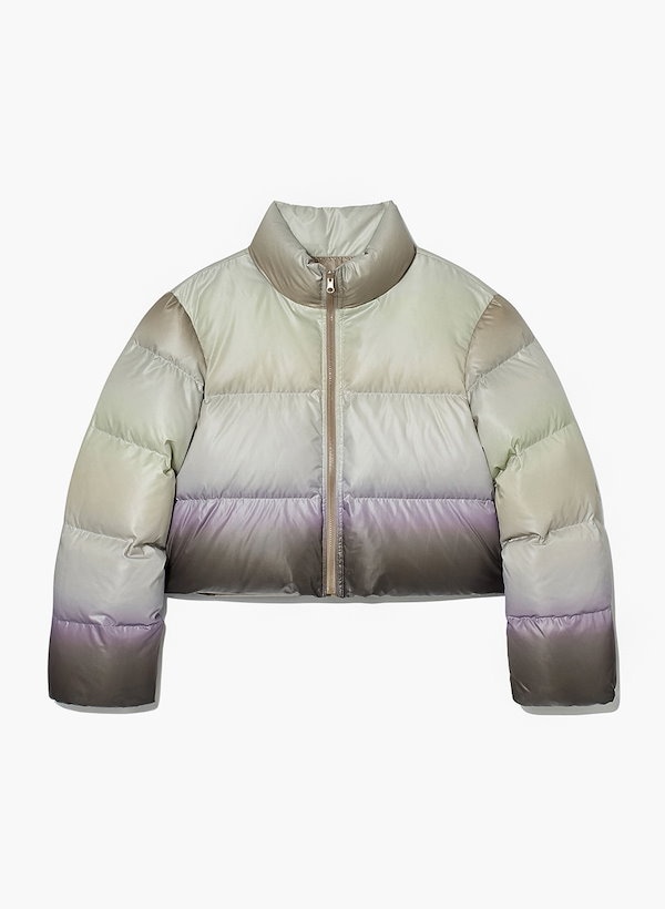 【THEOPEN PRODUCT】 REVERSIBLE OMBRE DOWN PUFFER JACKET [BLACKPINK ジェニー着用]  プッパー ダウン ジャケット パーカー