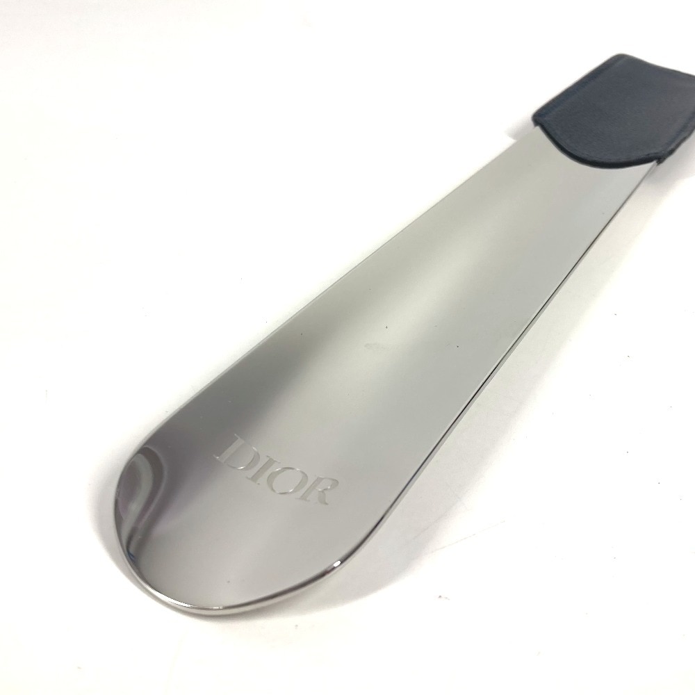 靴べら ロゴ 靴ベラ インテリア シューホーン レザー ネイビー 靴べら ロゴ 靴ベラ インテリア シューホーン レザー ネイビー