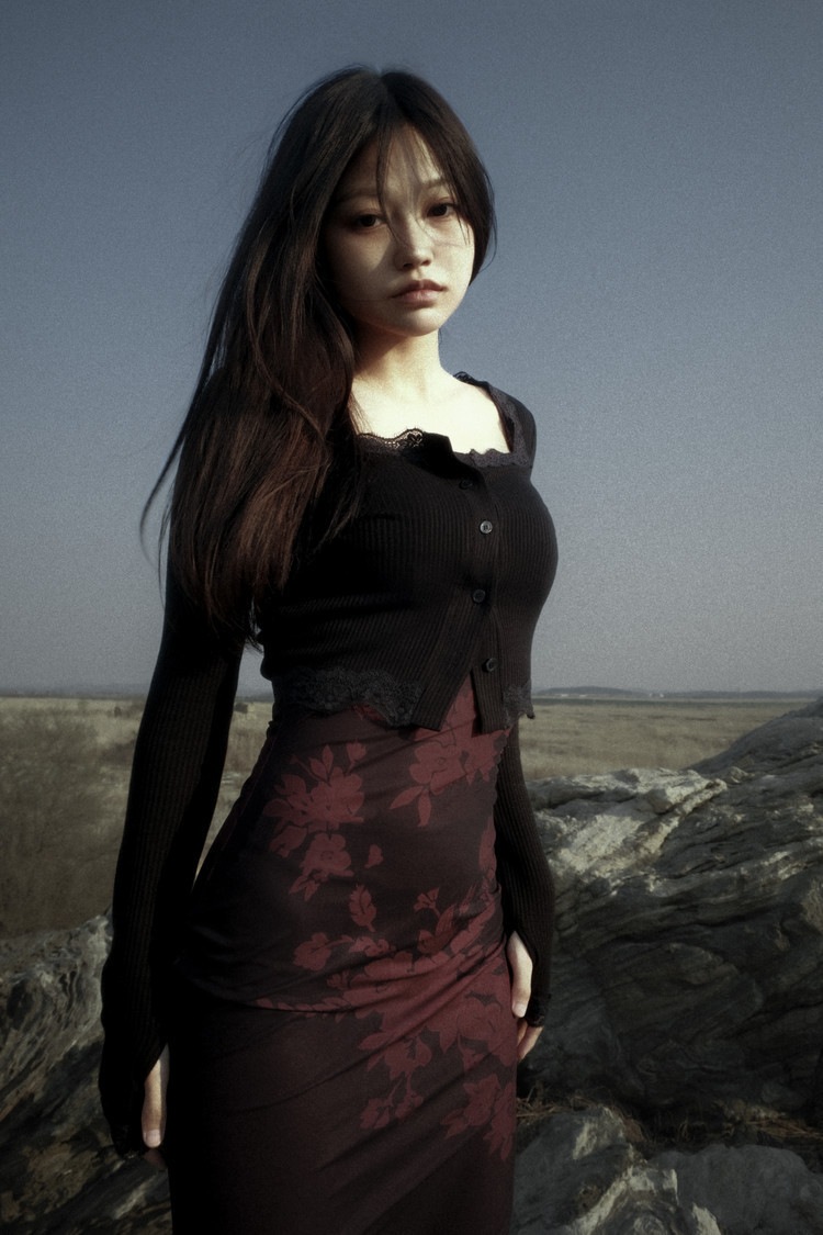 【SWIMCITY】Peony flower dress