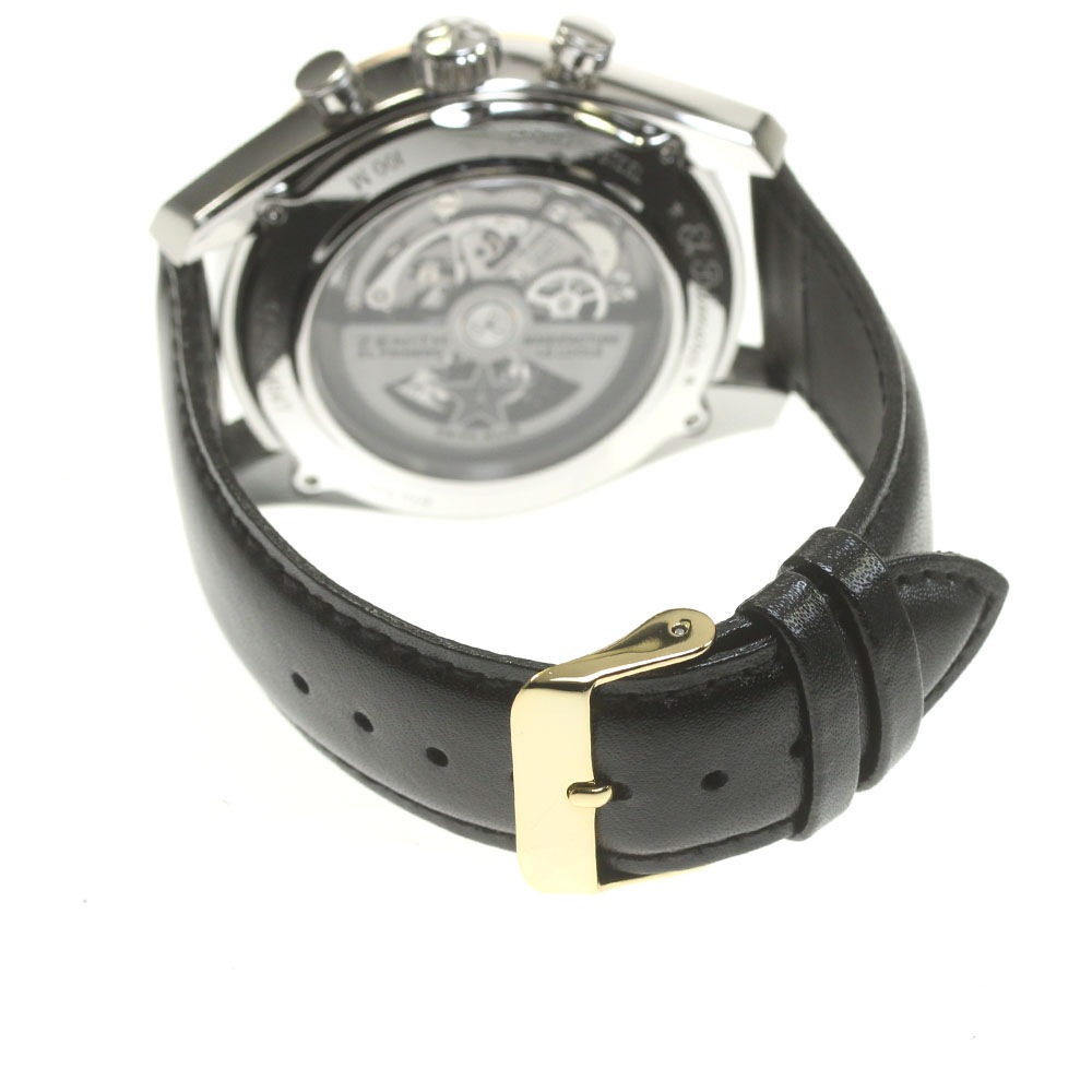 ゼニス ZENITH 51.2530.4047 エルプリメロ クロノマスター グランドデイト フルオープン 自動巻き メンズ 箱付き_838059【中古】