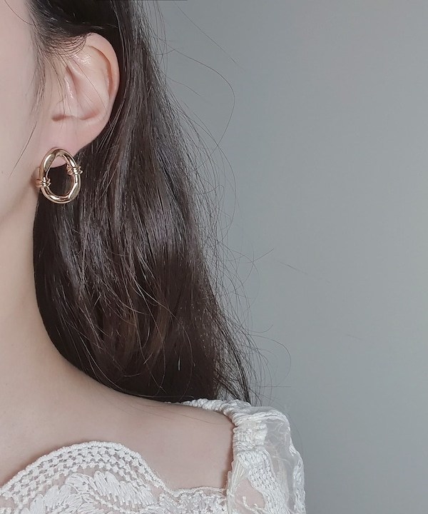 ノッティ レディース ピアス・イヤリング アクセサリー Imitation Pearl Mini Hoop Earrings ノッティ レディース ピアス・イヤリング アクセサリー Imitation