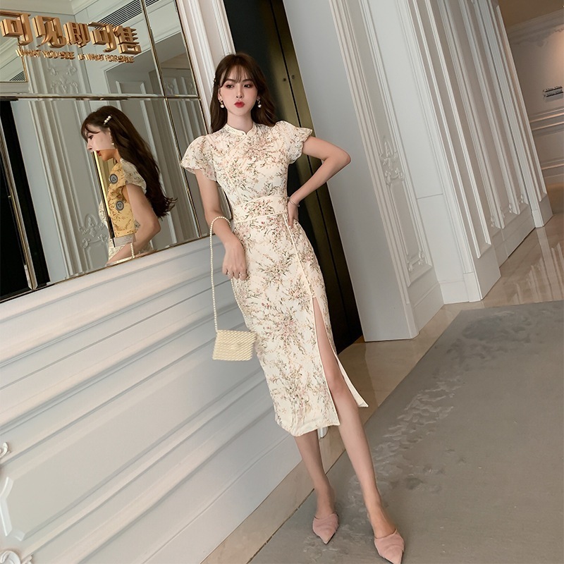 2025ワンピ 夏 中華風 刺繍 スリット チャイナドレス ワンピース シフォン スカート フォーマル パーティー 着痩せ 同窓会 結婚式 披露宴 卒業式 演奏会 成人式 大人 二次会 発表会 2025ワンピ 夏 中華風 刺繍 スリット チャイナドレス ワンピース シフォン スカート フォーマル パーティー 着痩せ 同窓会 結婚式 披露宴 卒業式 演奏会 成人式 大人 二次会 発表会