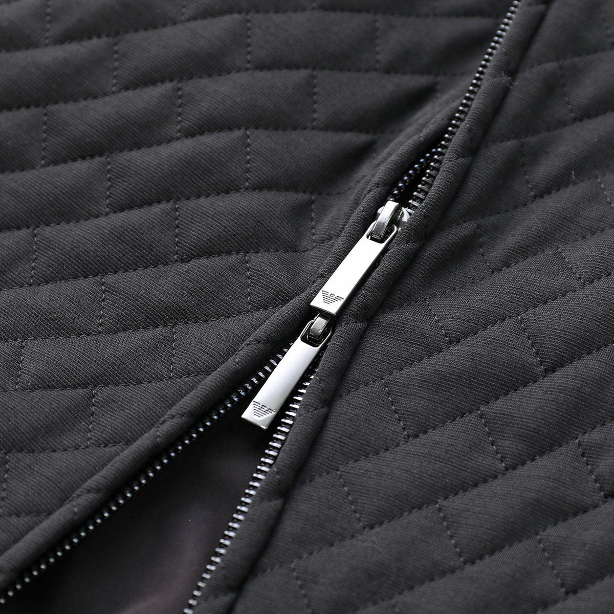 EMPORIO ARMANI エンポリオアルマーニ キルティング ブルゾン 6D1B7T 1K77Z メンズ ウール混 ジップアップ 0999/NERO EMPORIO ARMANI エンポリオアルマーニ キルティング ブルゾン 6D1B7T 1K77Z メンズ ウール混 ジップアップ 0999/NERO