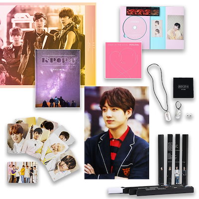 BTS CDアルバム・ポスター・クリアポーチセット Qoo10] K-POP 4 SEASONS BTS（防弾少年団）セット 写真集 アク