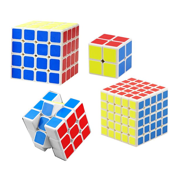 2個セット　ルービックキューブ　スピードキューブ　脳トレ　立体パズル　知育玩具