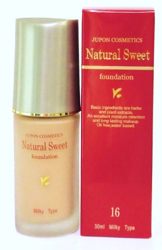ジュポン ナチュラルスィートファンデーション 16（アイボリー）30ml