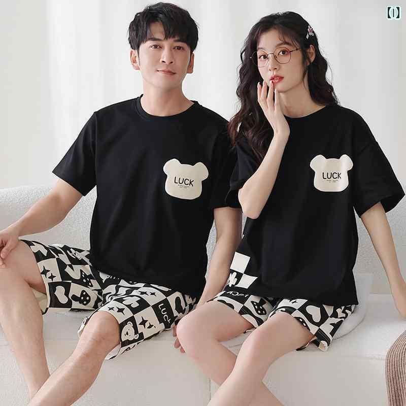 パジャマ レディース 上下 カップル パジャマ 夏 綿 半袖 大きいサイズ 薄手 韓国 甘 かわいい 男女兼用 ホーム 服 スタイル 外 着 可能 パジャマ レディース 上下 カップル パジャマ 夏 綿 半袖 大きいサイズ 薄手 韓国 甘 かわいい 男女兼用 ホーム 服 スタイル 外 着 可能