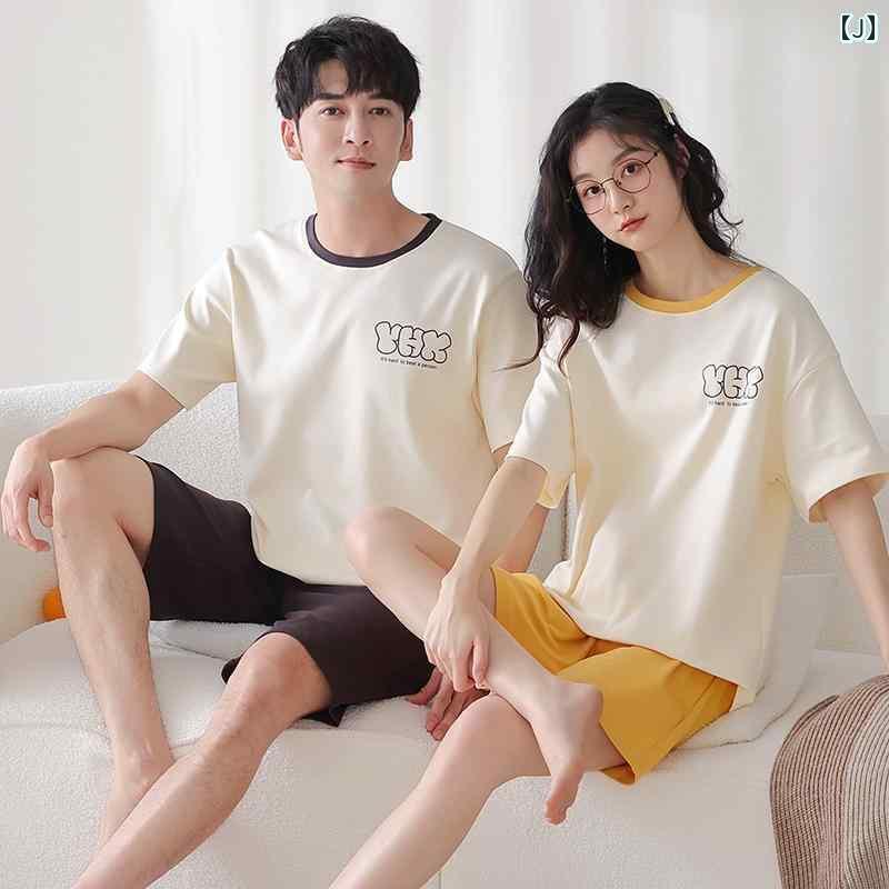 パジャマ レディース 上下 カップル パジャマ 夏 綿 半袖 大きいサイズ 薄手 韓国 甘 かわいい 男女兼用 ホーム 服 スタイル 外 着 可能 パジャマ レディース 上下 カップル パジャマ 夏 綿 半袖 大きいサイズ 薄手 韓国 甘 かわいい 男女兼用 ホーム 服 スタイル 外 着 可能