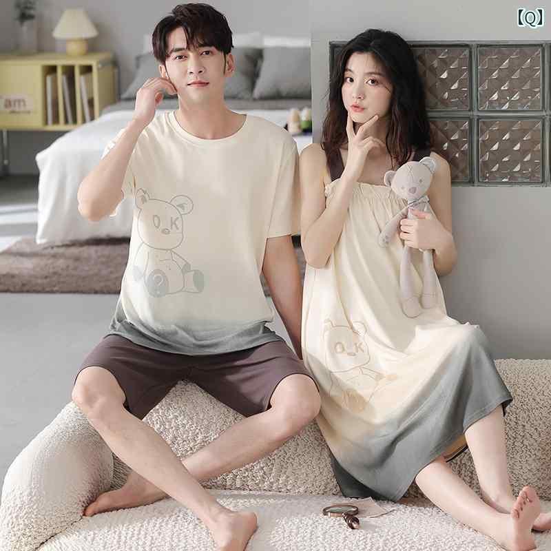 パジャマ レディース 上下 カップル パジャマ 夏 綿 半袖 大きいサイズ 薄手 韓国 甘 かわいい 男女兼用 ホーム 服 スタイル 外 着 可能 パジャマ レディース 上下 カップル パジャマ 夏 綿 半袖 大きいサイズ 薄手 韓国 甘 かわいい 男女兼用 ホーム 服 スタイル 外 着 可能