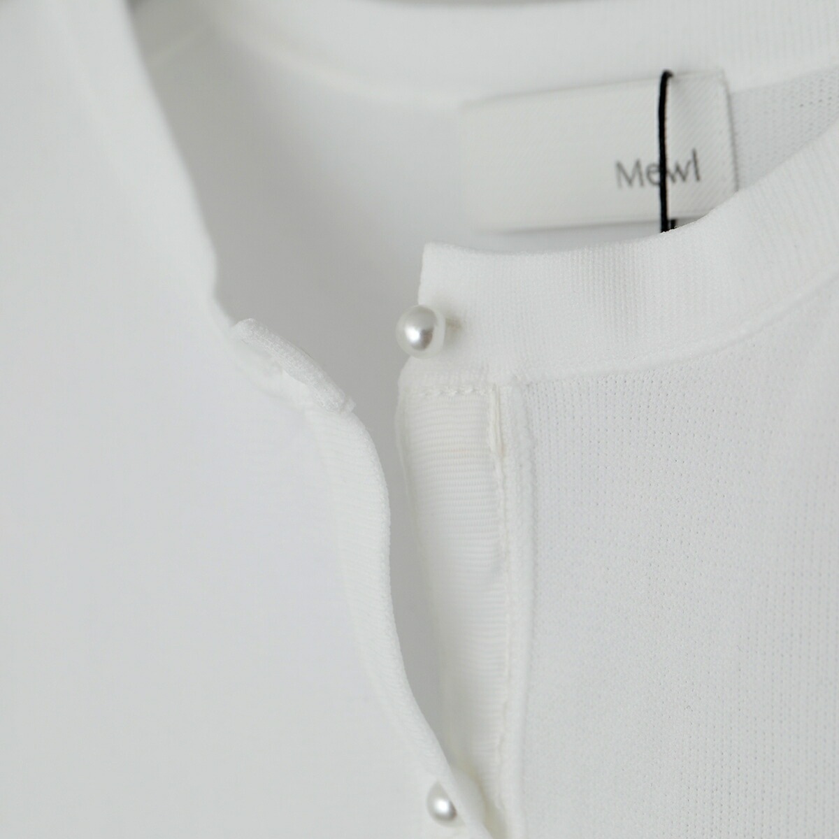 Mewl ミュール カーディガン M252-95200 レディース フリル ニット パールボタン 長袖 カラー2色 Mewl ミュール カーディガン M252-95200 レディース フリル ニット パールボタン 長袖 カラー2色