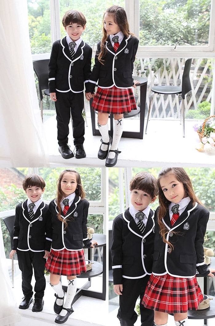 スカートスーツ（ブラック）5点セット 子供フォーマル 小学生 制服 男子 女子 男の子 女の子【スーツ スクール 黒 ジュニア キッズ スクールシャツ スクールスカート 女子 ブラウス 小学生 女児