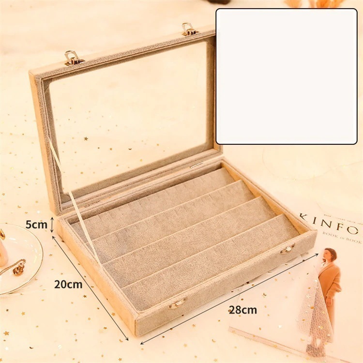 早い者勝ち ジュエリー 収納ボックス ハンドアクセサリー イヤリング スタッドピアス リング 絶妙