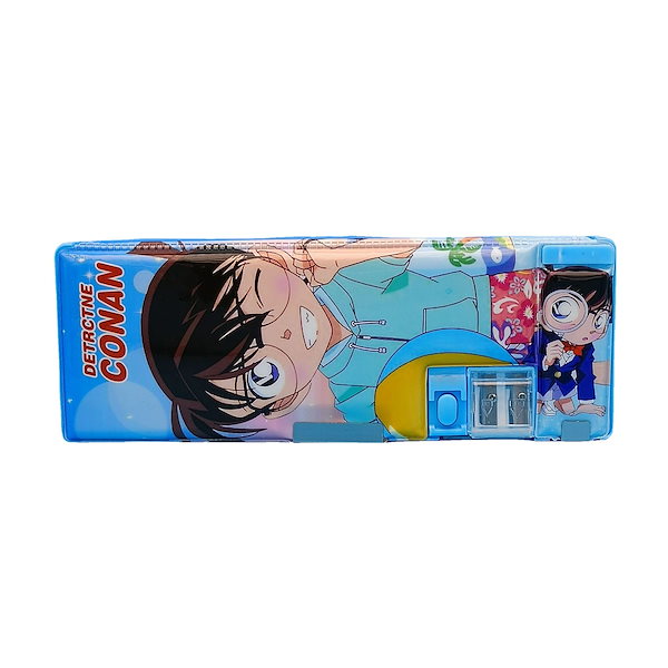 Qoo10] 名探偵コナン 文具箱 男の子 多機能 子