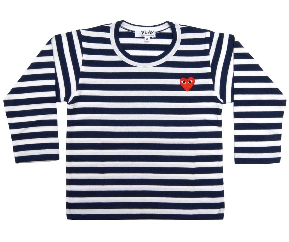 国内発送 / 正規店買付 【COMME des GARCONS】プレイ キッズ ボーダー