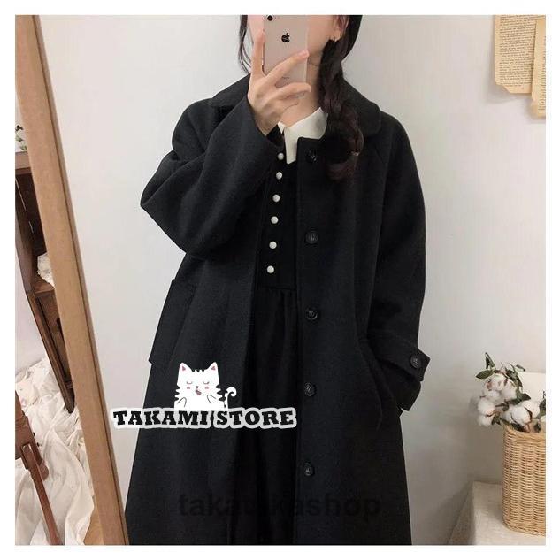 チェスターコート レディース ロングコート オーバーコート 可愛い プレゼント スタイリッシュ ゆったり 秋 冬 通勤 通学 無地 おしゃれ 暖かい