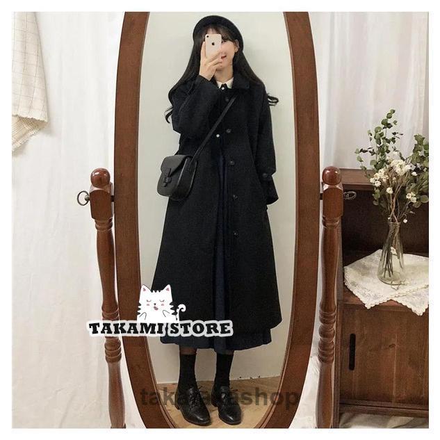 チェスターコート レディース ロングコート オーバーコート 可愛い プレゼント スタイリッシュ ゆったり 秋 冬 通勤 通学 無地 おしゃれ 暖かい