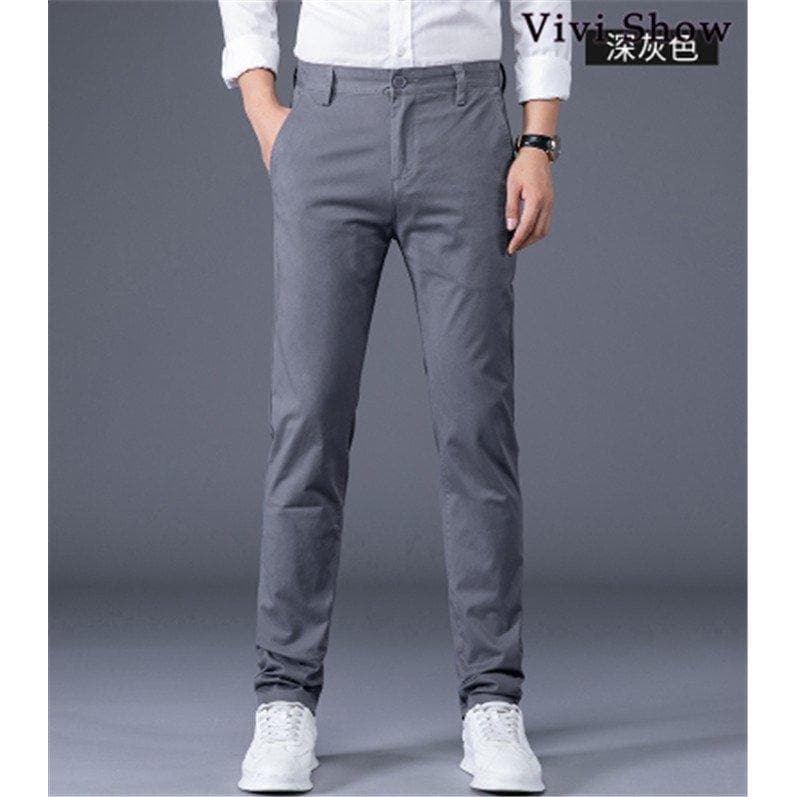 メンズチノパンボトムススリムタイトカジュアルパンツ通勤ファスナーvivishow メンズチノパンボトムススリムタイトカジュアルパンツ通勤ファスナーvivishow